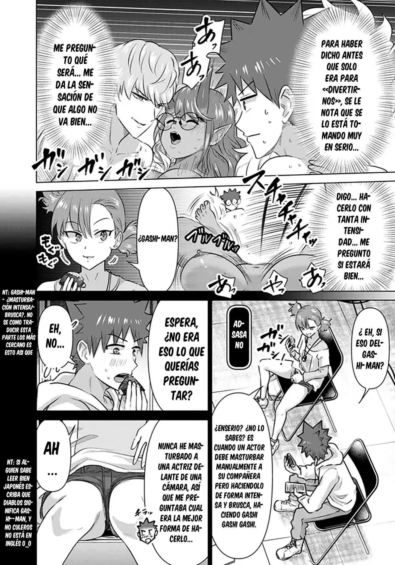 Isekai Pornstar ~Shiru danyuu ga isekai tensei shite ero chishiki furu katsuyo de musou danyuu ni naru hanashi Capitulo 48 página 12