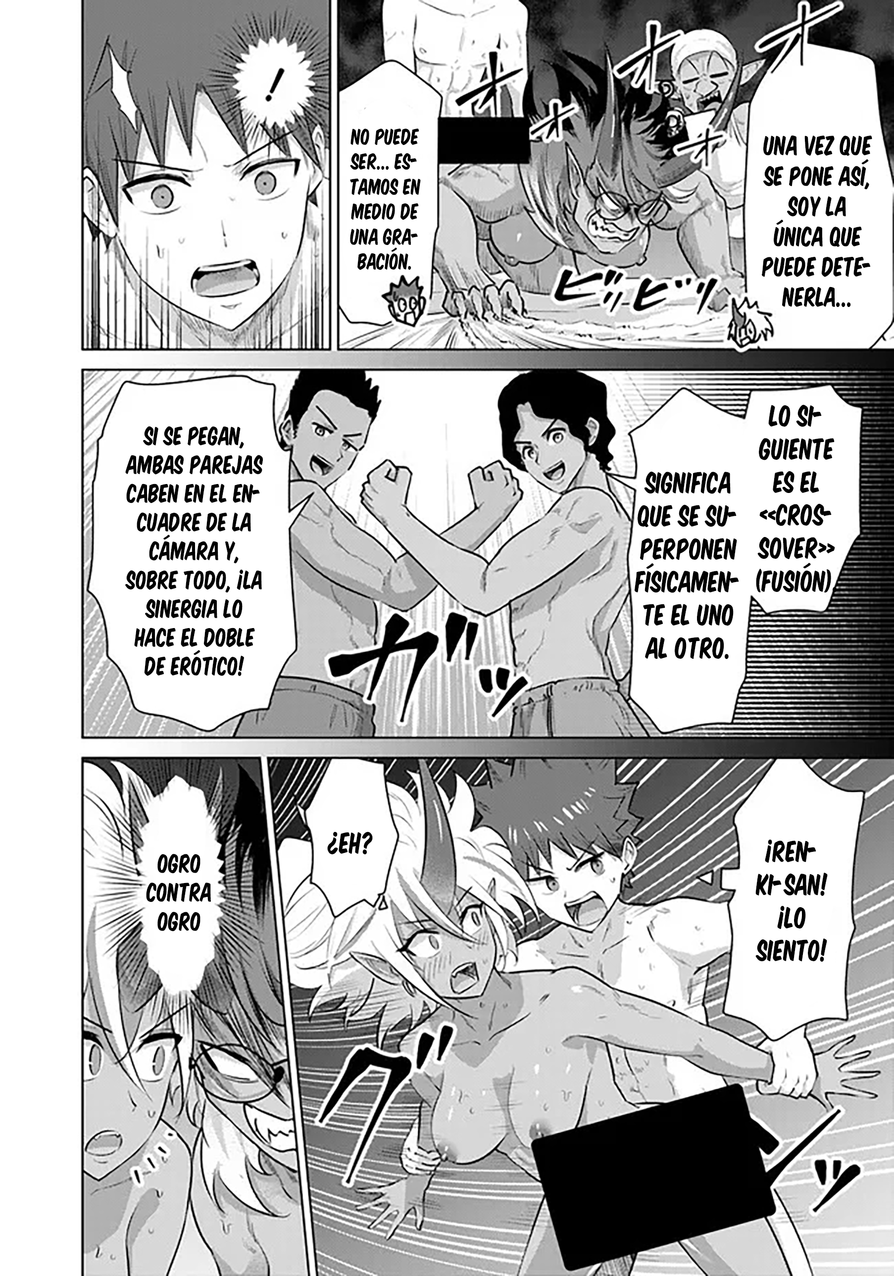 Isekai Pornstar ~Shiru danyuu ga isekai tensei shite ero chishiki furu katsuyo de musou danyuu ni naru hanashi Capitulo 49 página 11