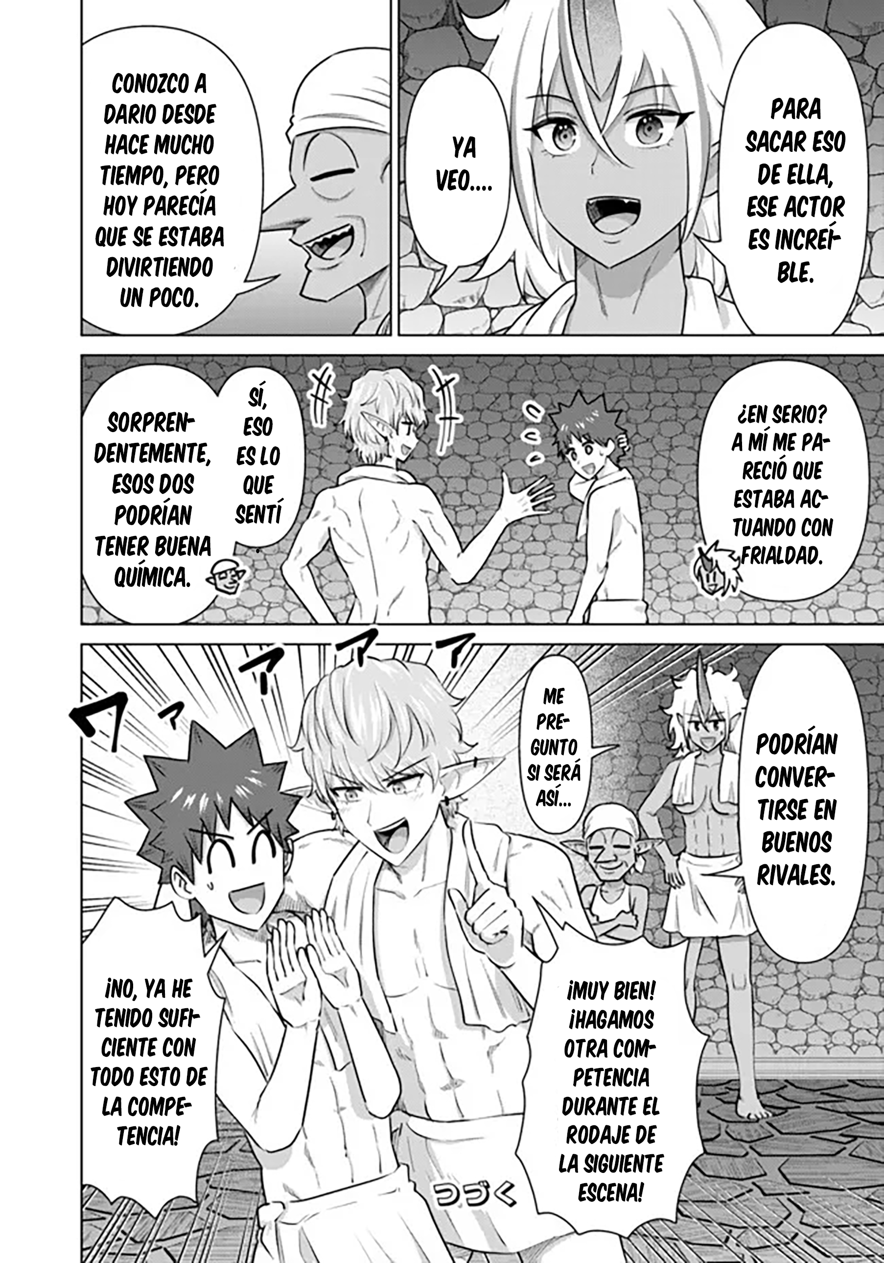Isekai Pornstar ~Shiru danyuu ga isekai tensei shite ero chishiki furu katsuyo de musou danyuu ni naru hanashi Capitulo 49 página 17