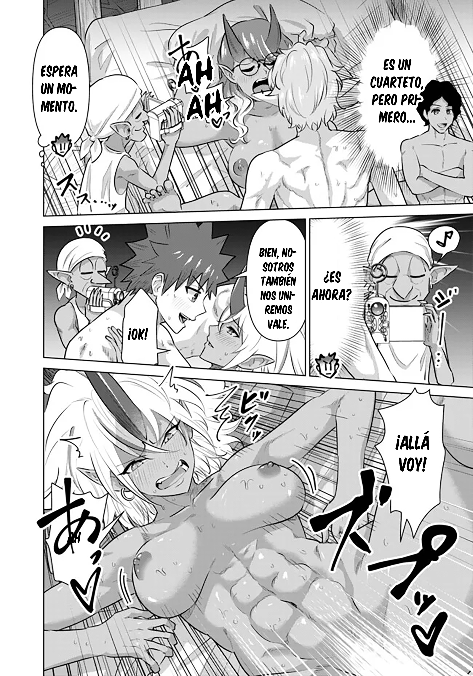Isekai Pornstar ~Shiru danyuu ga isekai tensei shite ero chishiki furu katsuyo de musou danyuu ni naru hanashi Capitulo 49 página 5