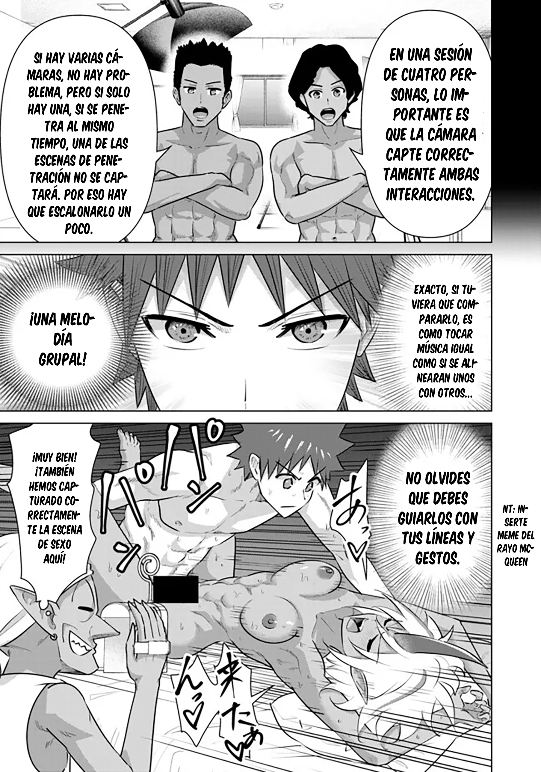 Isekai Pornstar ~Shiru danyuu ga isekai tensei shite ero chishiki furu katsuyo de musou danyuu ni naru hanashi Capitulo 49 página 6