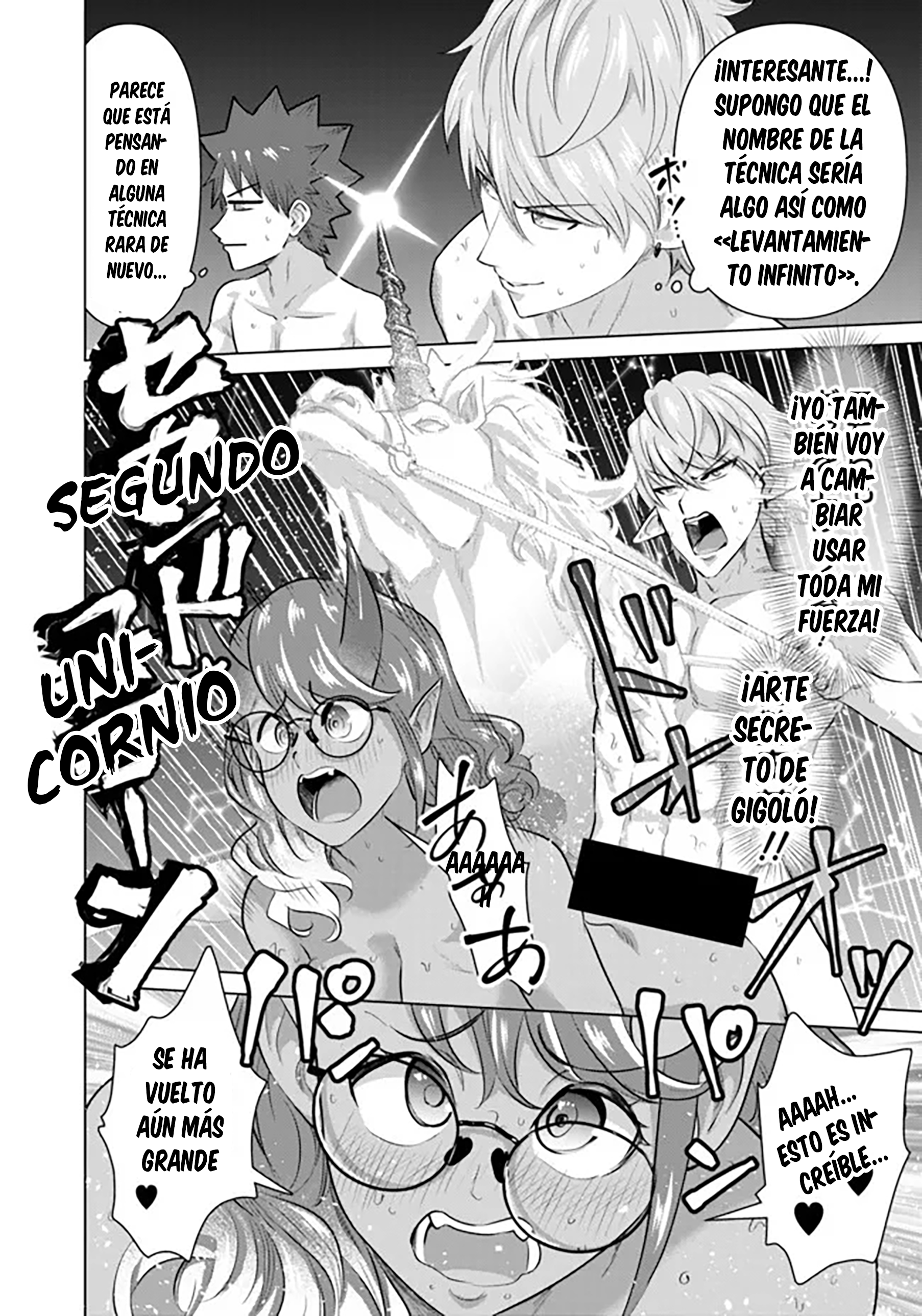 Isekai Pornstar ~Shiru danyuu ga isekai tensei shite ero chishiki furu katsuyo de musou danyuu ni naru hanashi Capitulo 49 página 9