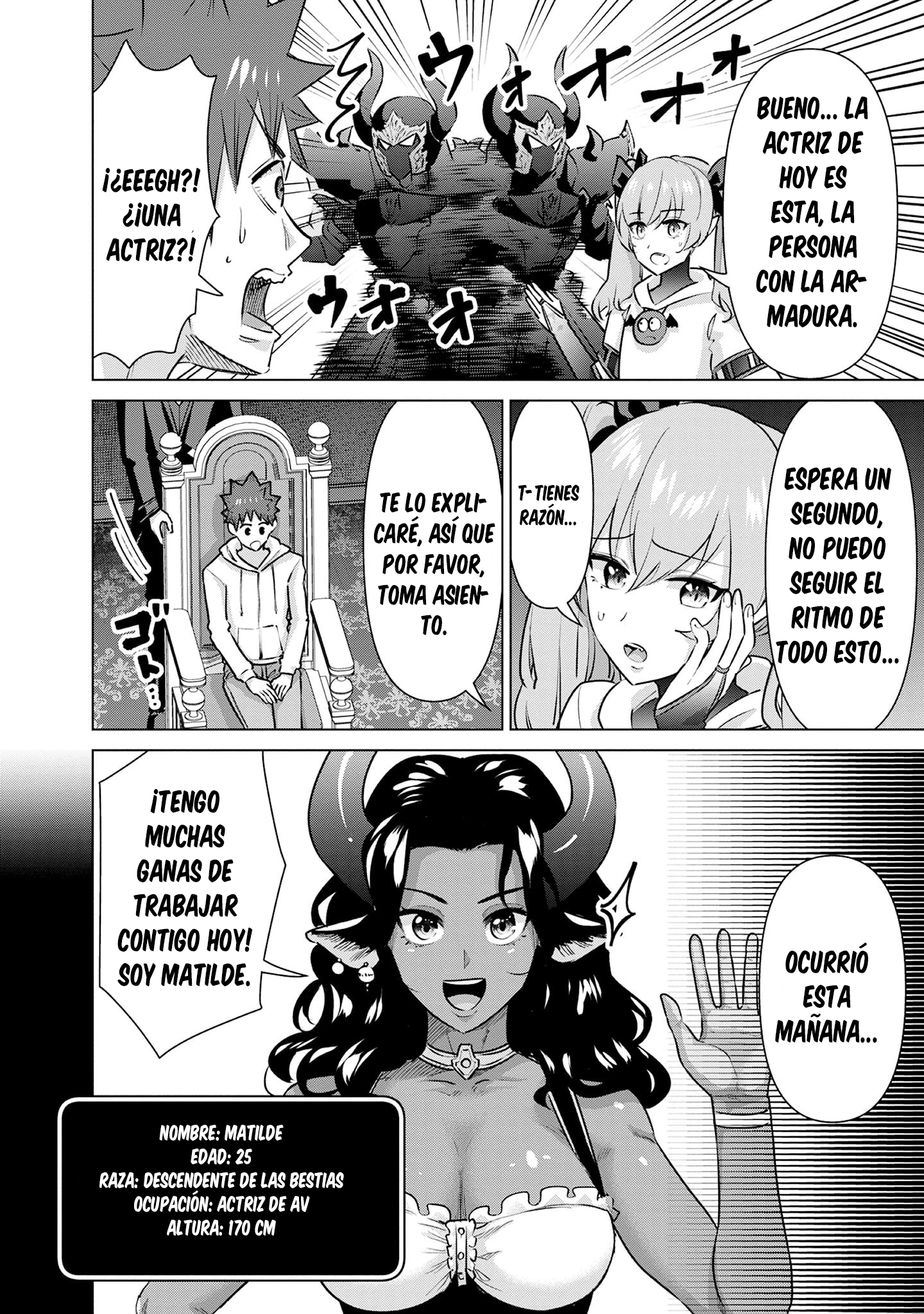 Isekai Pornstar ~Shiru danyuu ga isekai tensei shite ero chishiki furu katsuyo de musou danyuu ni naru hanashi Capitulo 51 página 9
