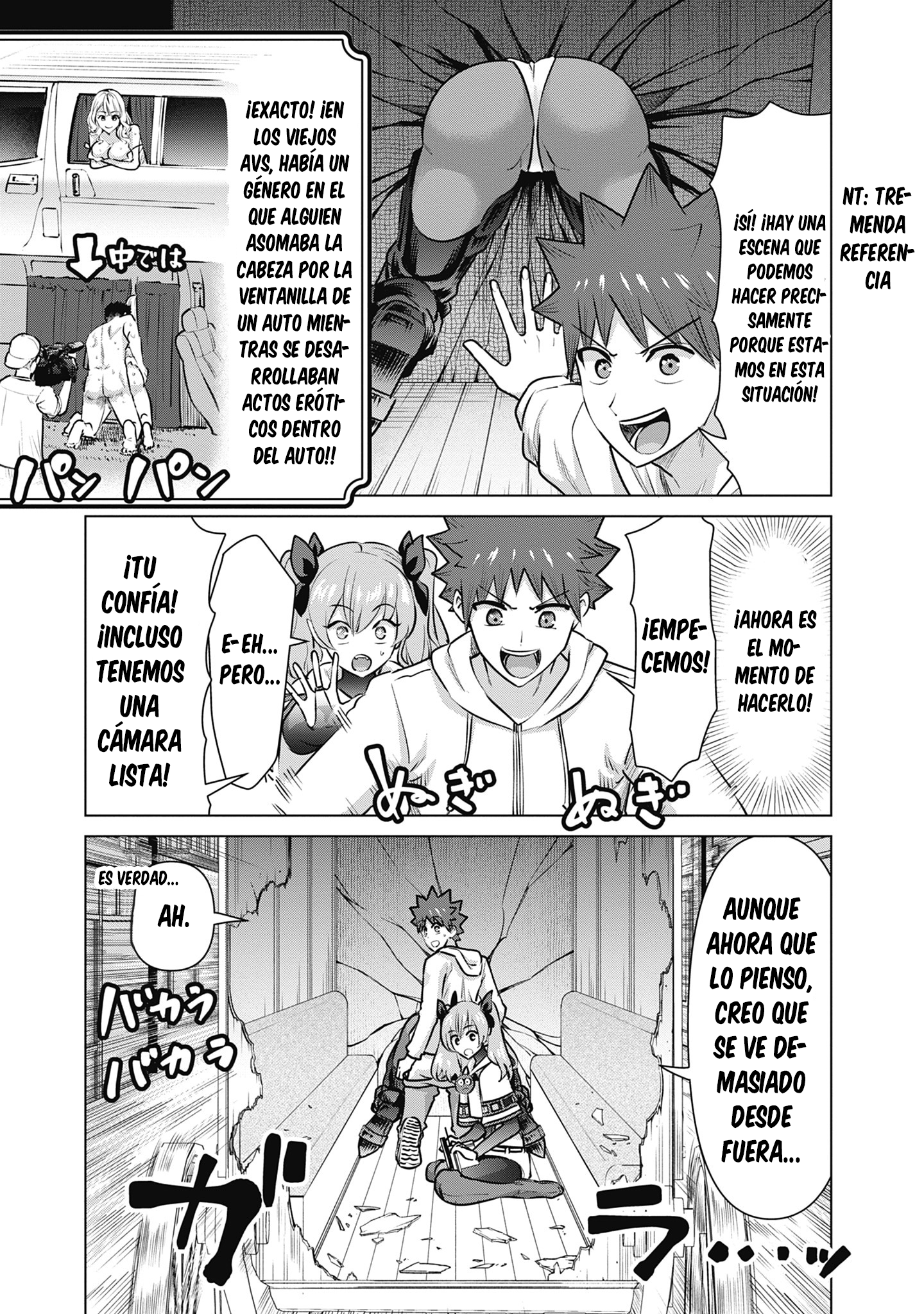 Isekai Pornstar ~Shiru danyuu ga isekai tensei shite ero chishiki furu katsuyo de musou danyuu ni naru hanashi Capitulo 53 página 4