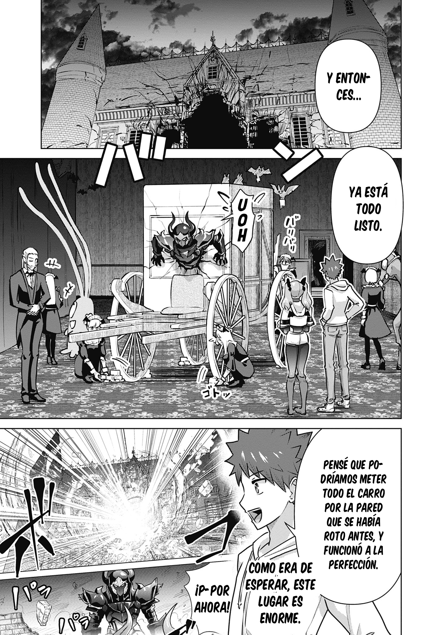 Isekai Pornstar ~Shiru danyuu ga isekai tensei shite ero chishiki furu katsuyo de musou danyuu ni naru hanashi Capitulo 53 página 6