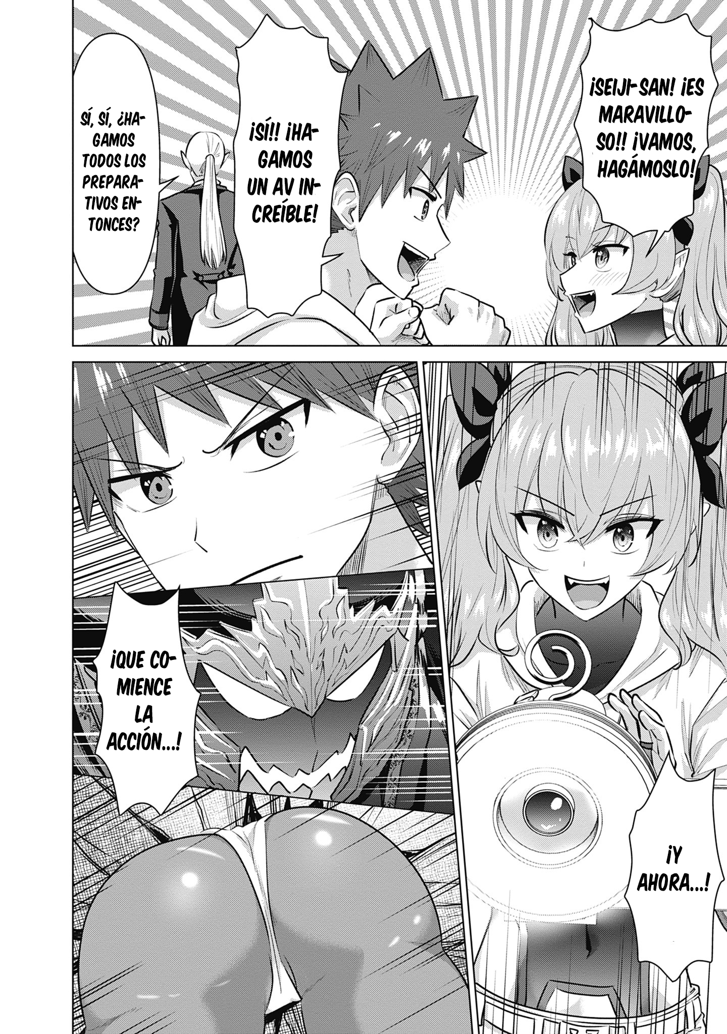 Isekai Pornstar ~Shiru danyuu ga isekai tensei shite ero chishiki furu katsuyo de musou danyuu ni naru hanashi Capitulo 53 página 9