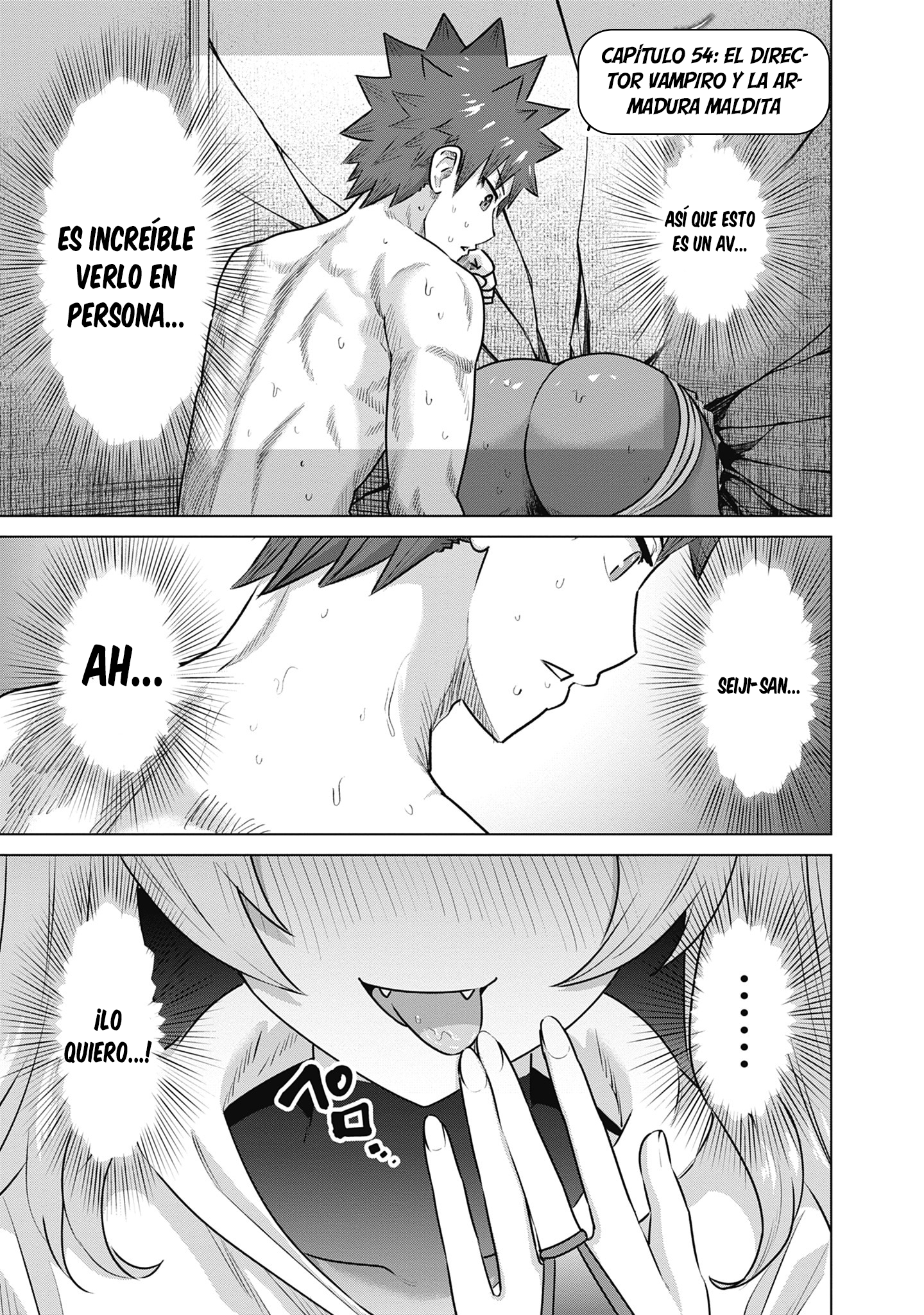 Isekai Pornstar ~Shiru danyuu ga isekai tensei shite ero chishiki furu katsuyo de musou danyuu ni naru hanashi Capitulo 54 página 2