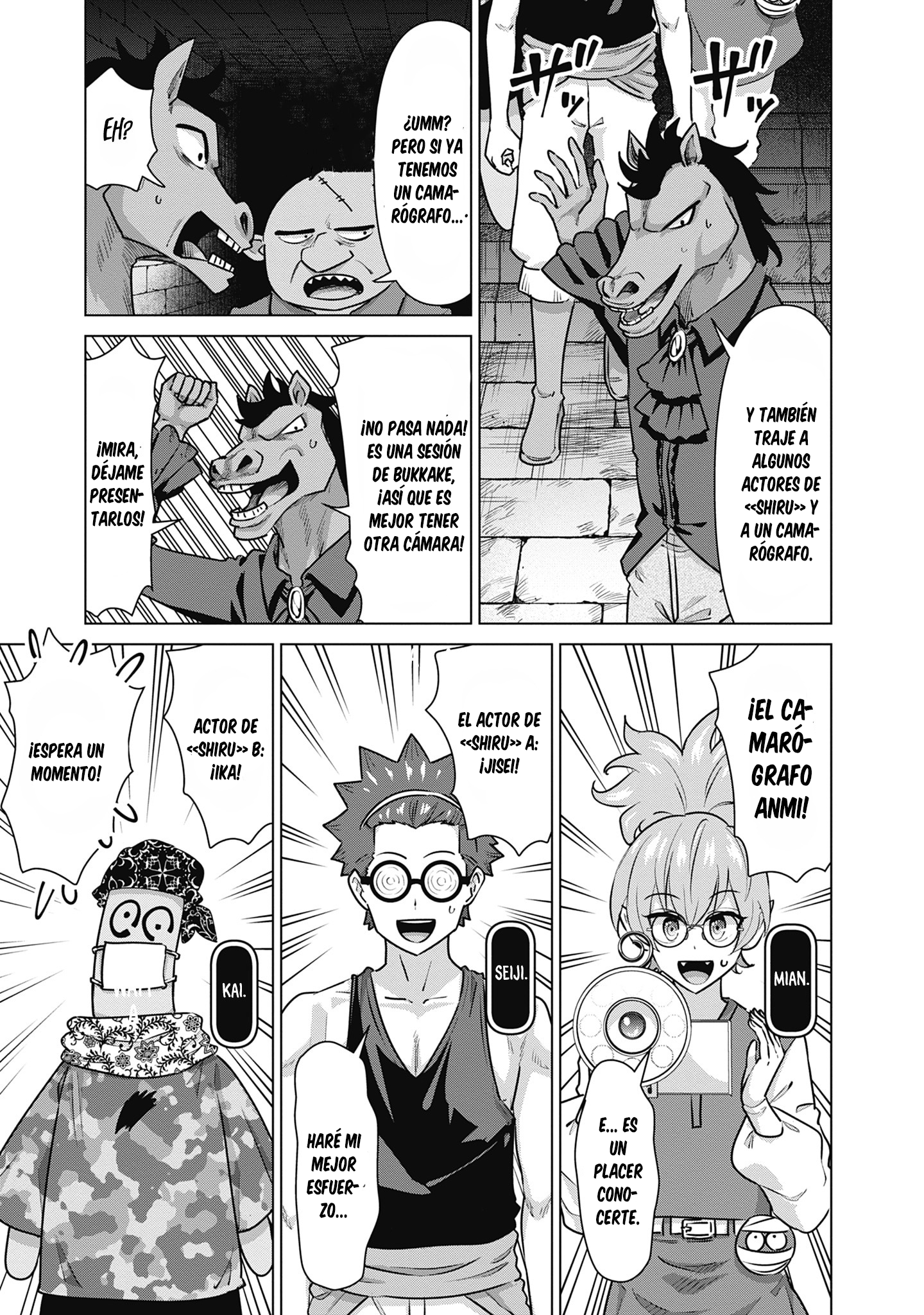 Isekai Pornstar ~Shiru danyuu ga isekai tensei shite ero chishiki furu katsuyo de musou danyuu ni naru hanashi Capitulo 56 página 14