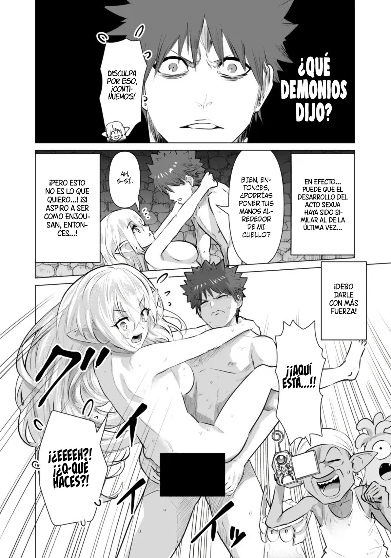 Isekai Pornstar ~Shiru danyuu ga isekai tensei shite ero chishiki furu katsuyo de musou danyuu ni naru hanashi Capitulo 6 página 14