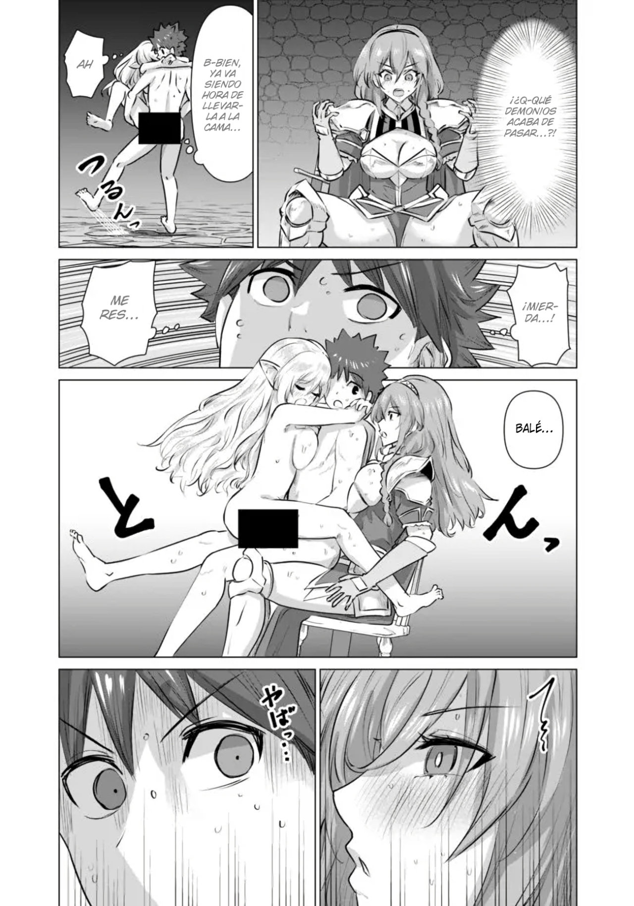 Isekai Pornstar ~Shiru danyuu ga isekai tensei shite ero chishiki furu katsuyo de musou danyuu ni naru hanashi Capitulo 6 página 19