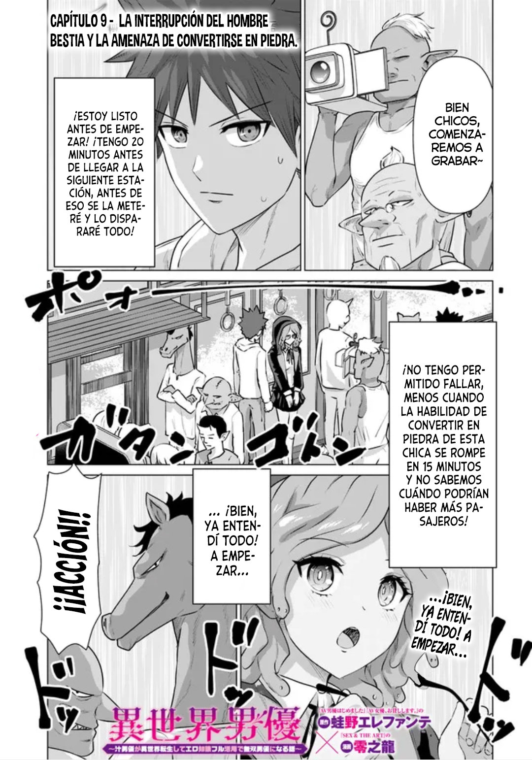 Isekai Pornstar ~Shiru danyuu ga isekai tensei shite ero chishiki furu katsuyo de musou danyuu ni naru hanashi Capitulo 9 página 2