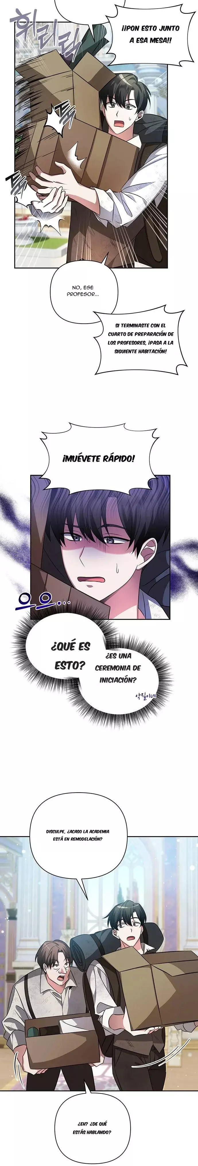 La Academia está condenada Capitulo 1 página 6