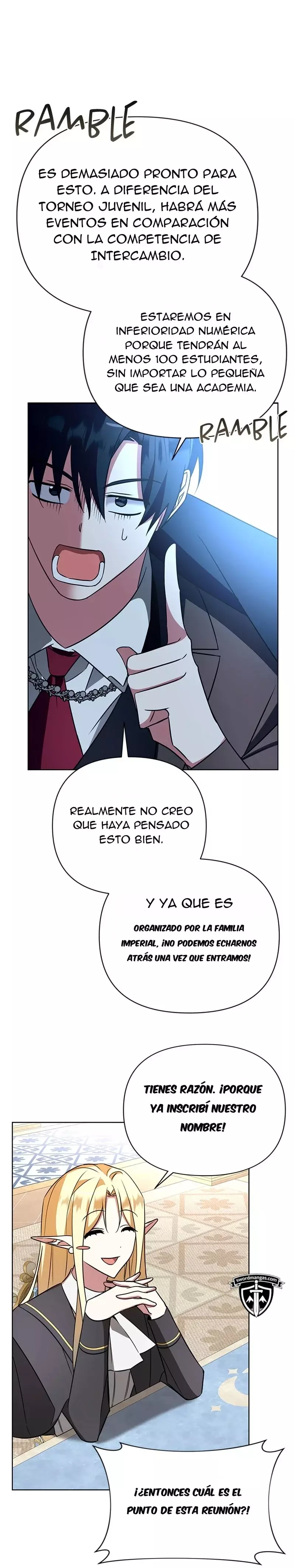 La Academia está condenada Capitulo 19 página 23