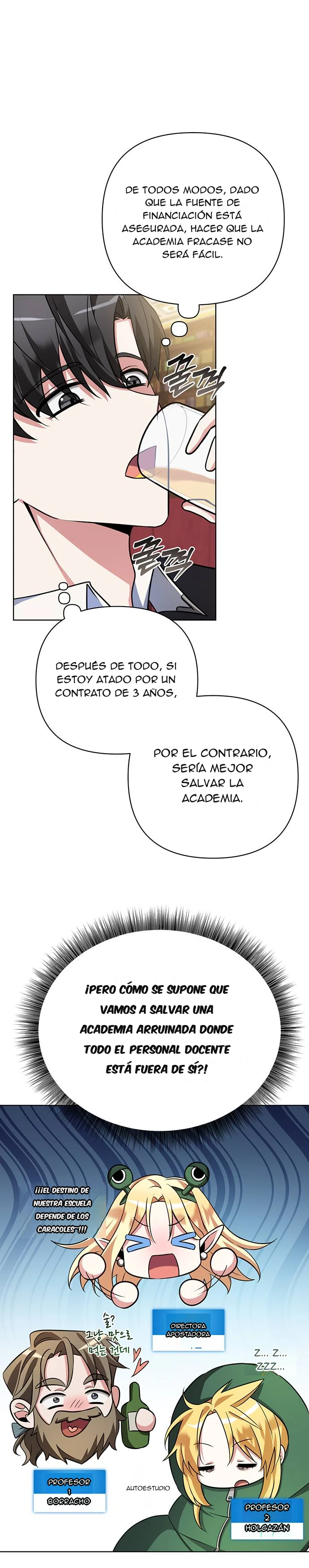 La Academia está condenada Capitulo 3 página 13