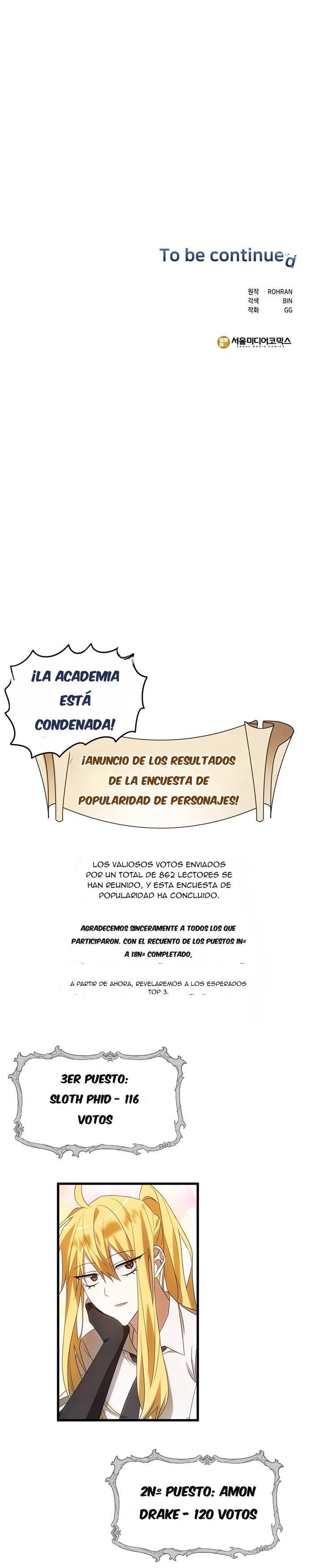 La Academia está condenada Capitulo 78 página 34