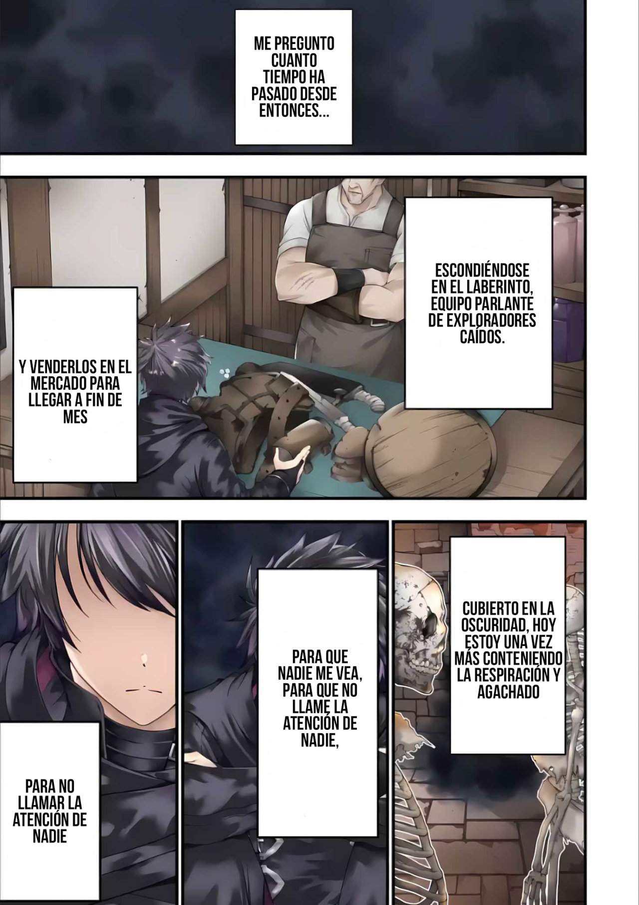 The Darkness Was Comfortable For Me Capitulo 1.1 página 2