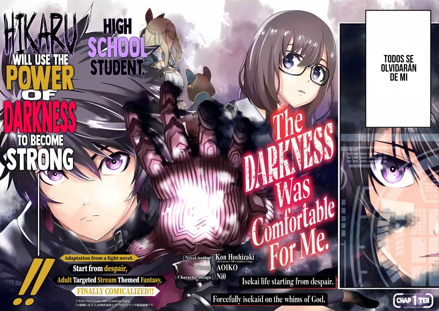 The Darkness Was Comfortable For Me Capitulo 1.1 página 3