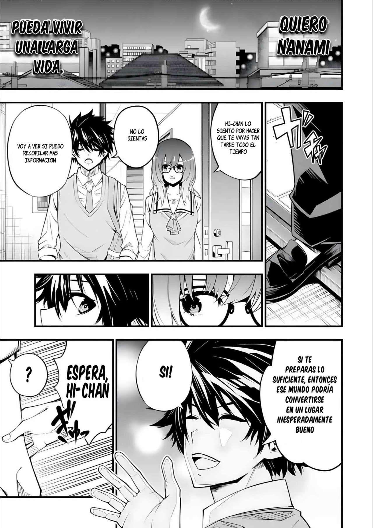 The Darkness Was Comfortable For Me Capitulo 1.3 página 6