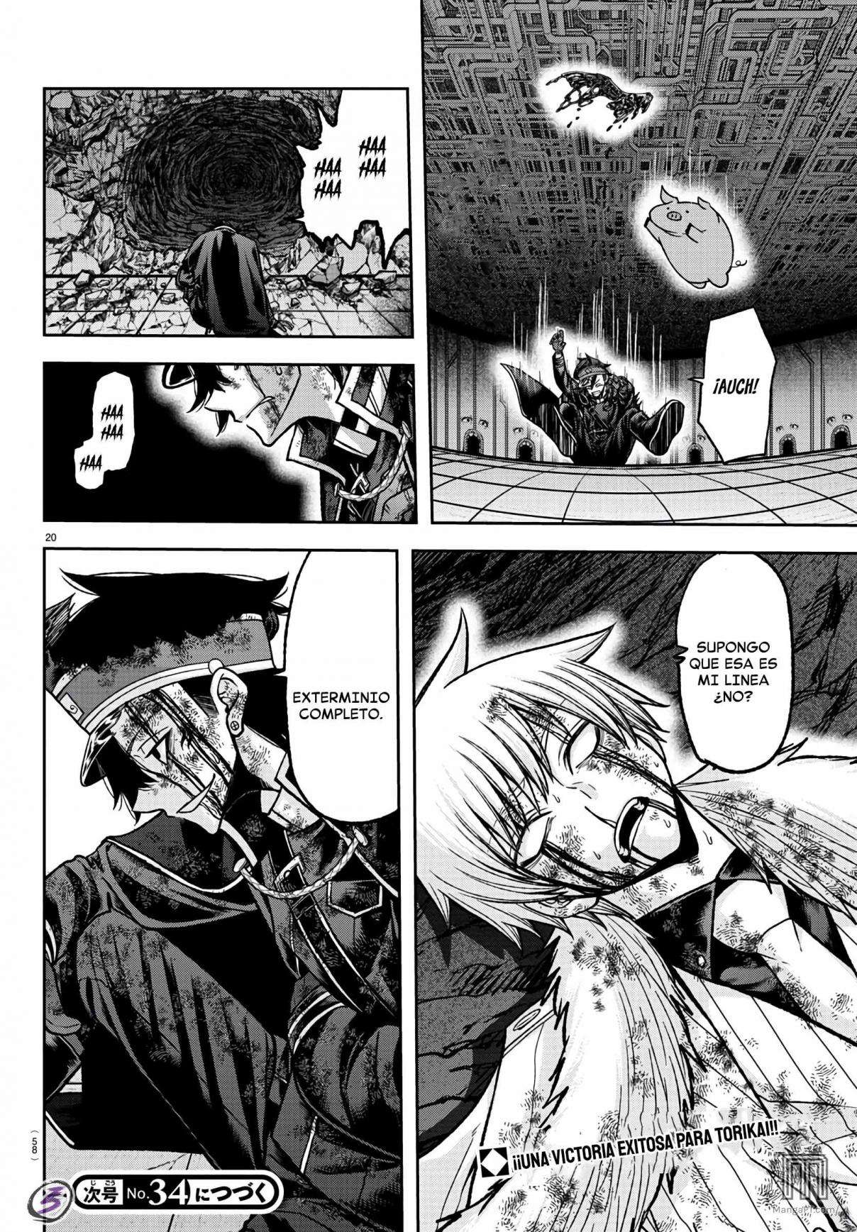 Tougen Anki: Dark Demon of Paradise Capitulo 102 página 19