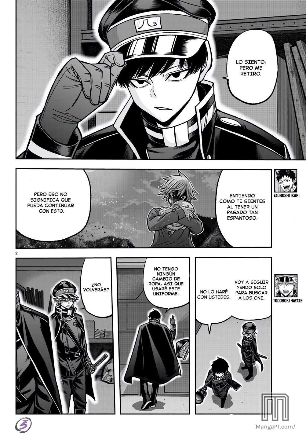 Tougen Anki: Dark Demon of Paradise Capitulo 105 página 3