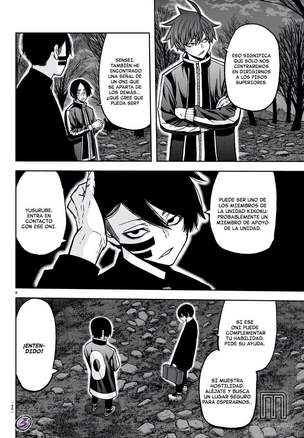 Tougen Anki: Dark Demon of Paradise Capitulo 105 página 9