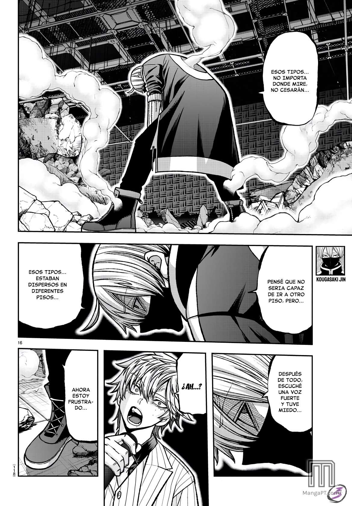 Tougen Anki: Dark Demon of Paradise Capitulo 108 página 16