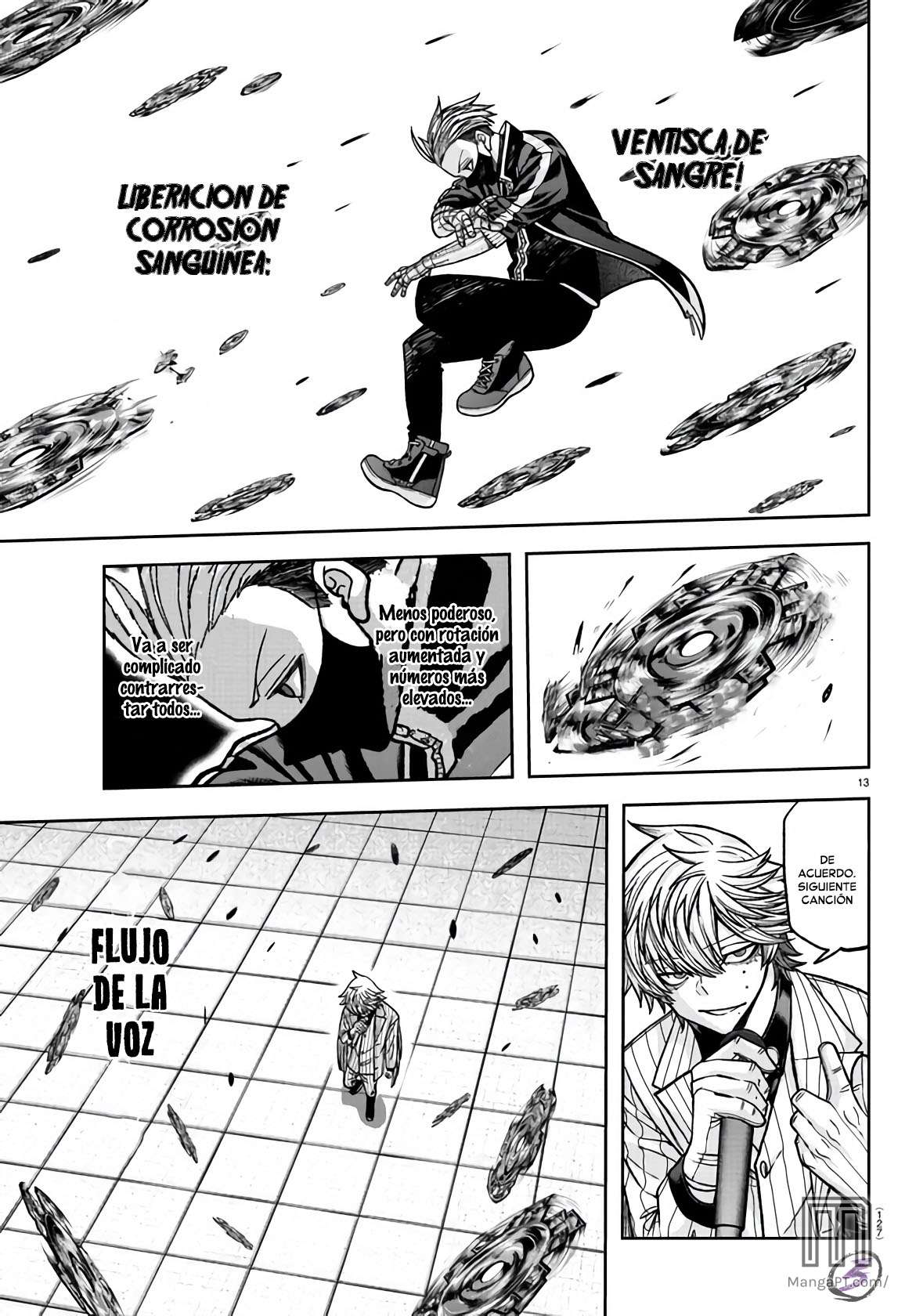 Tougen Anki: Dark Demon of Paradise Capitulo 109 página 13