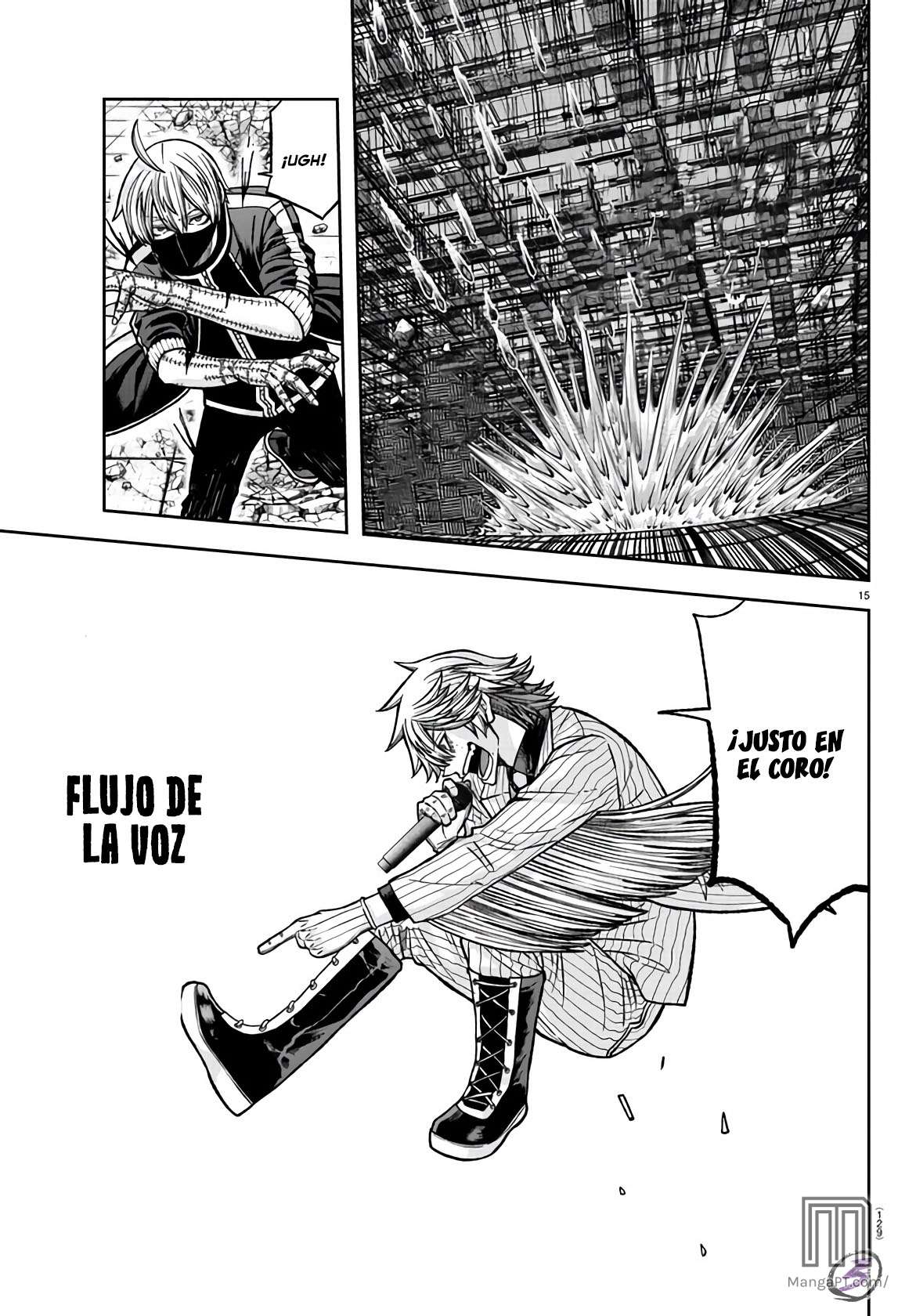 Tougen Anki: Dark Demon of Paradise Capitulo 109 página 15