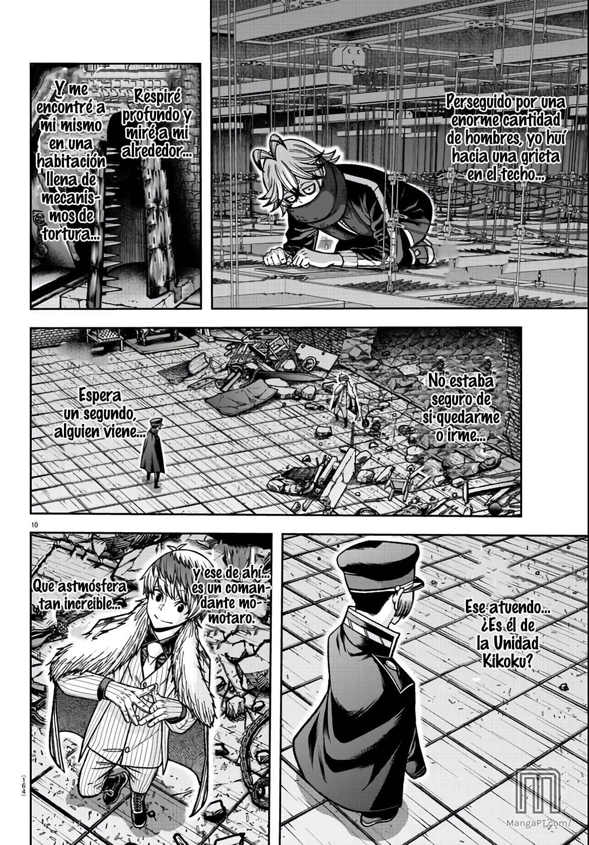 Tougen Anki: Dark Demon of Paradise Capitulo 115 página 10