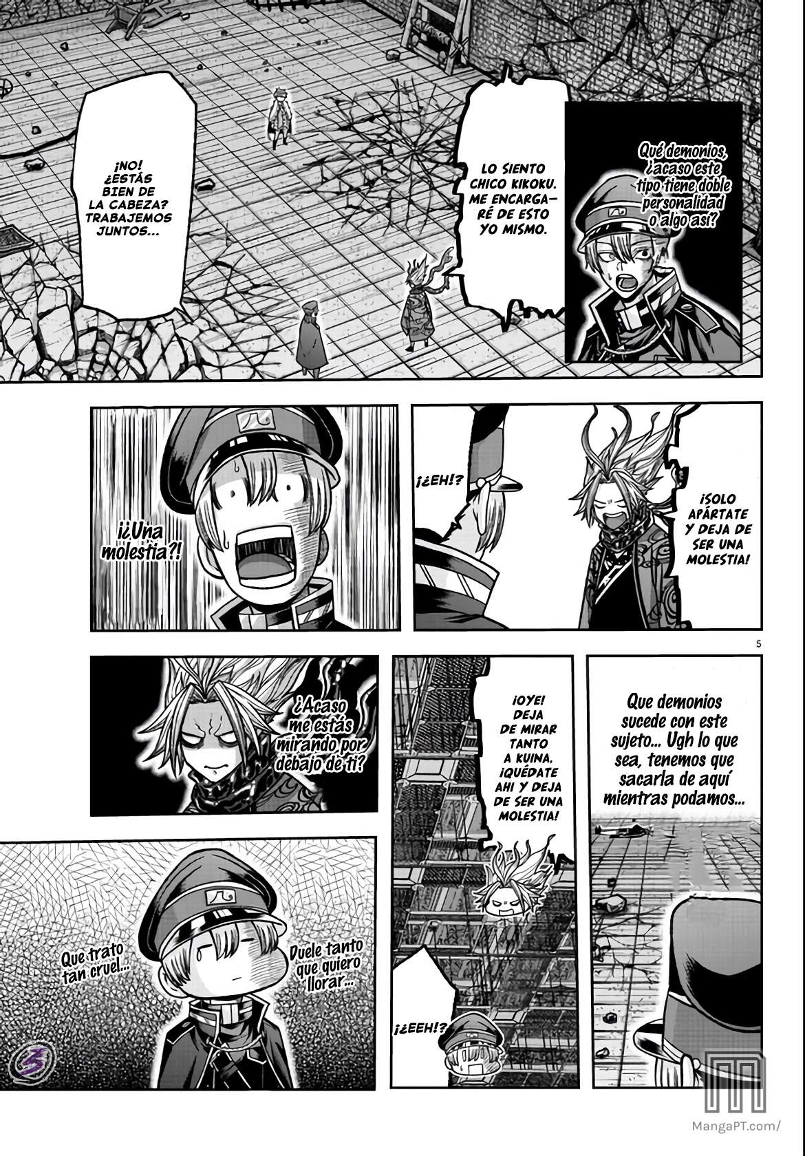 Tougen Anki: Dark Demon of Paradise Capitulo 118 página 6