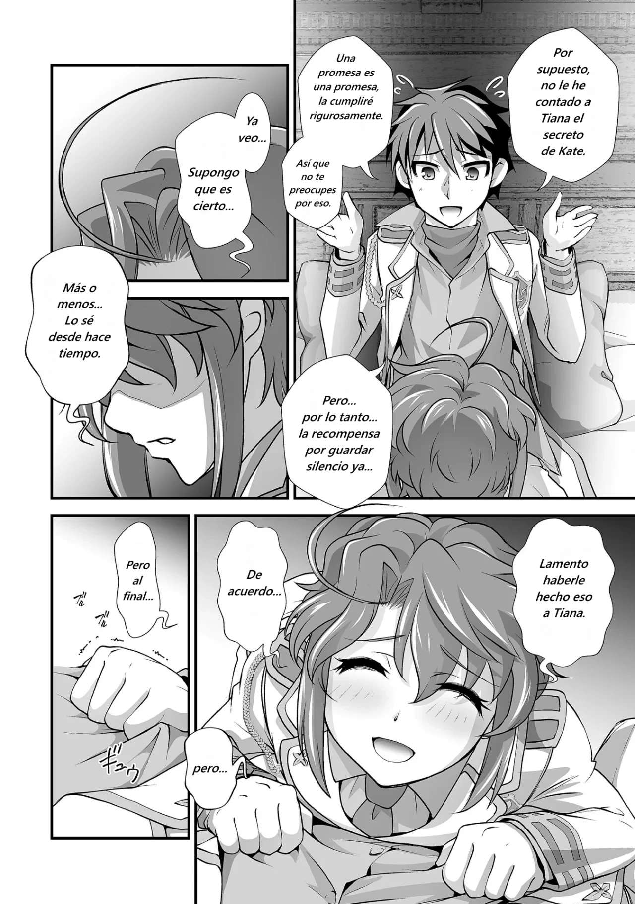 Kuchidome no Gohoubi wa Dansou Otome to Ichaero Desu! Capitulo 17 página 12