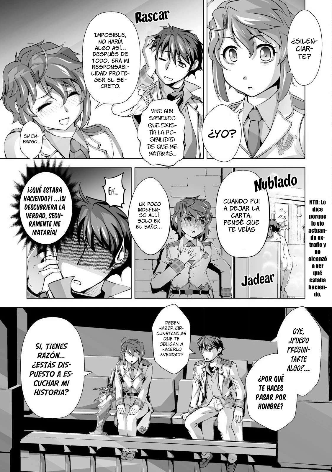Kuchidome no Gohoubi wa Dansou Otome to Ichaero Desu! Capitulo 2 página 17