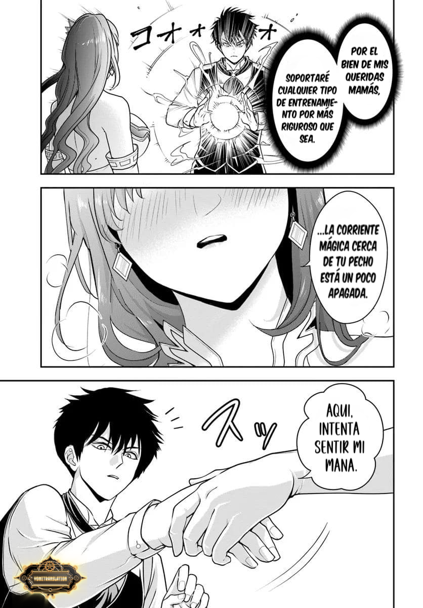 El Noble Villano Ama Demasiado a las Heroínas Mamás: Volviéndose el Más Fuerte con Esfuerzo Sincero para Salvar a sus Personajes Favoritos en Desgracia. Capitulo 10 página 13
