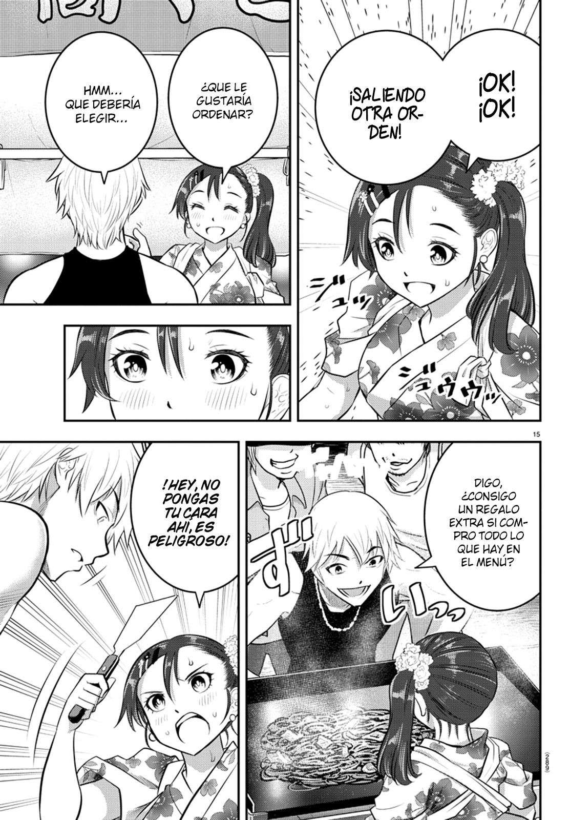 Yankee JK Kuzuhana-chan Capitulo 17 página 15