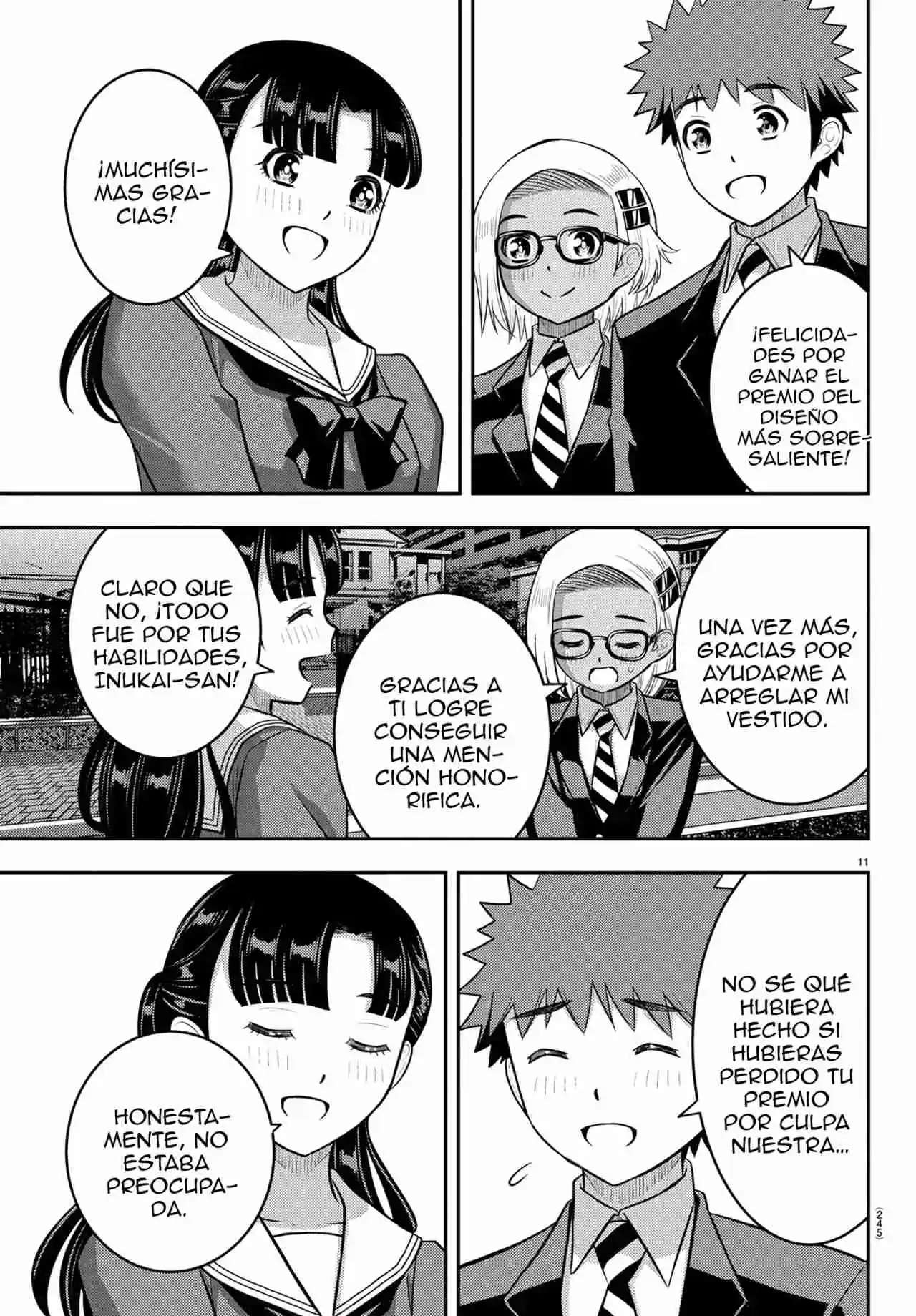 Yankee JK Kuzuhana-chan Capitulo 245 página 12