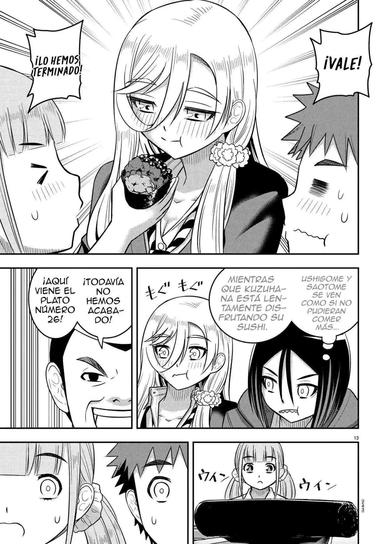 Yankee JK Kuzuhana-chan Capitulo 248 página 13