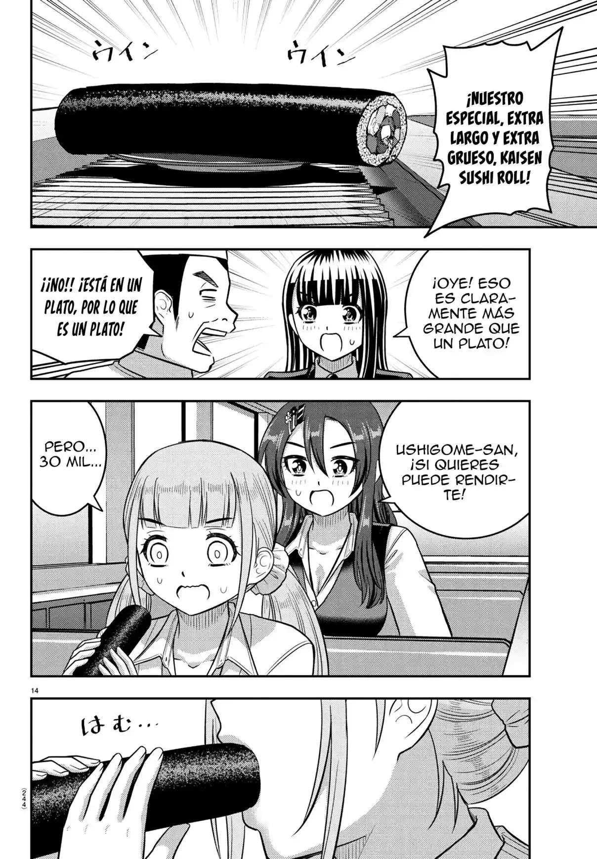 Yankee JK Kuzuhana-chan Capitulo 248 página 14