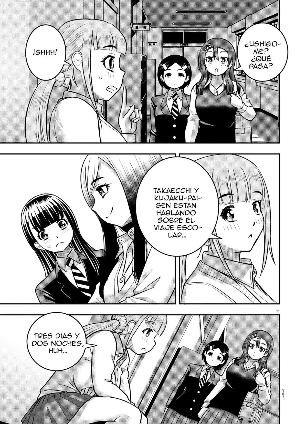 Yankee JK Kuzuhana-chan Capitulo 249 página 11