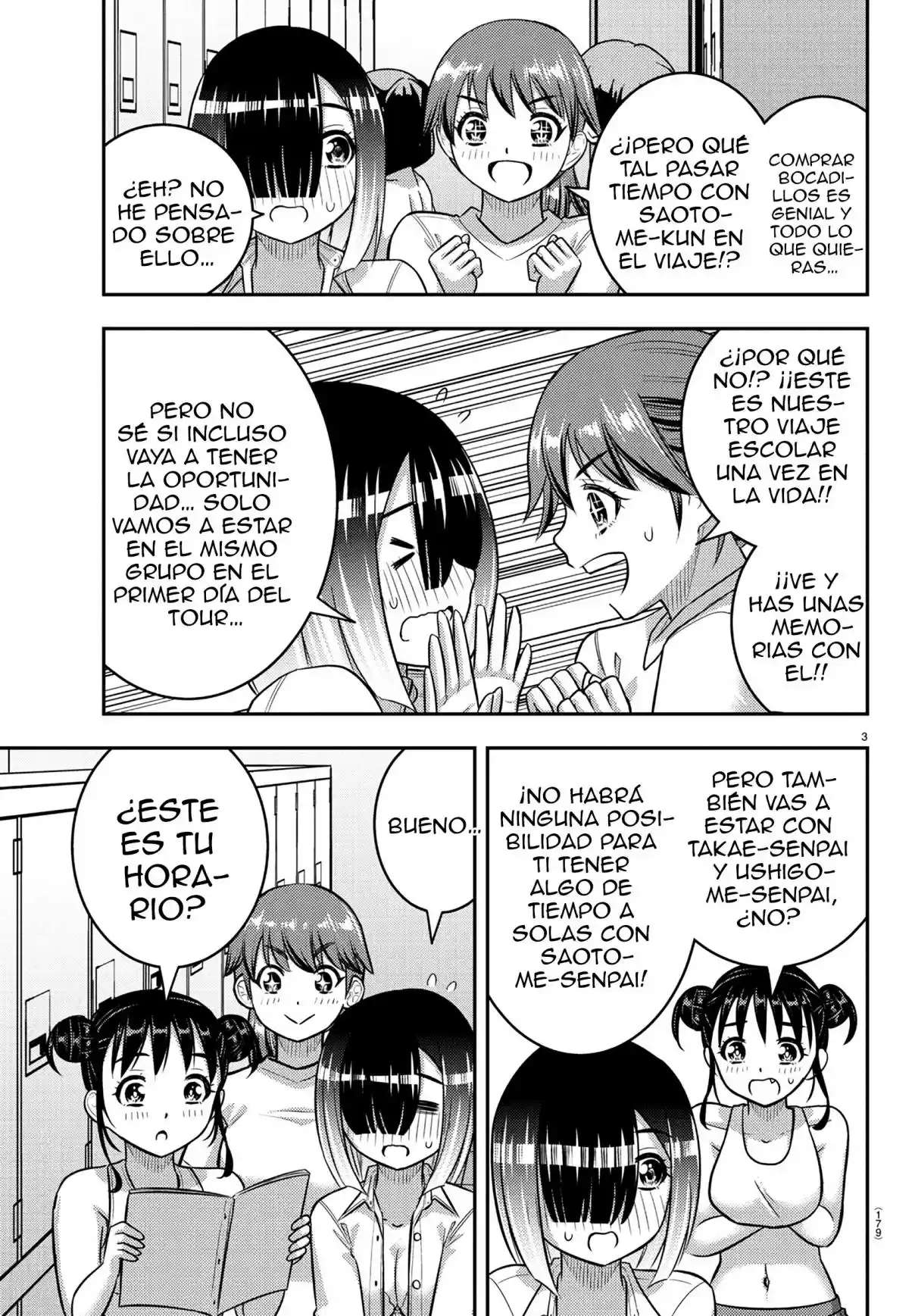 Yankee JK Kuzuhana-chan Capitulo 249 página 3
