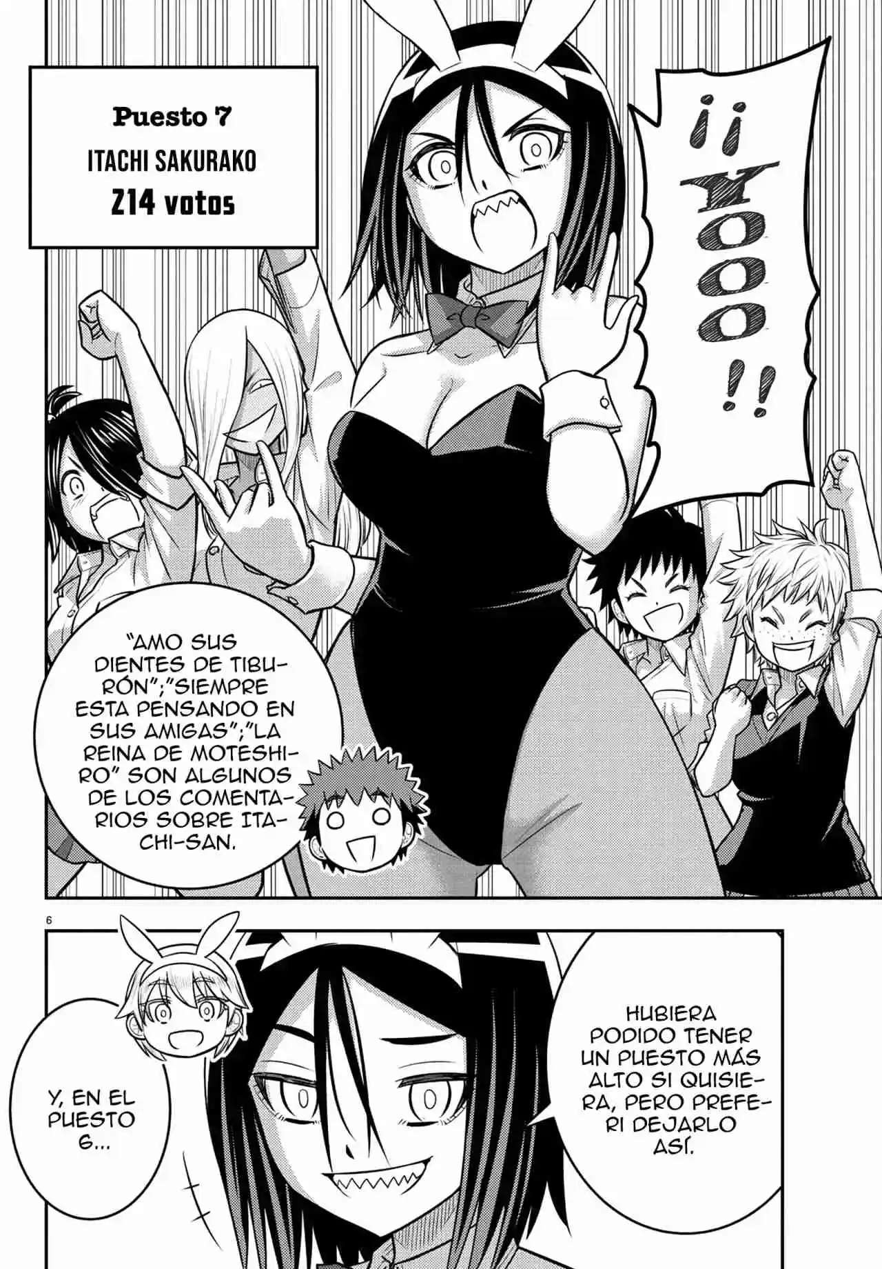 Yankee JK Kuzuhana-chan Capitulo 250.5 página 8