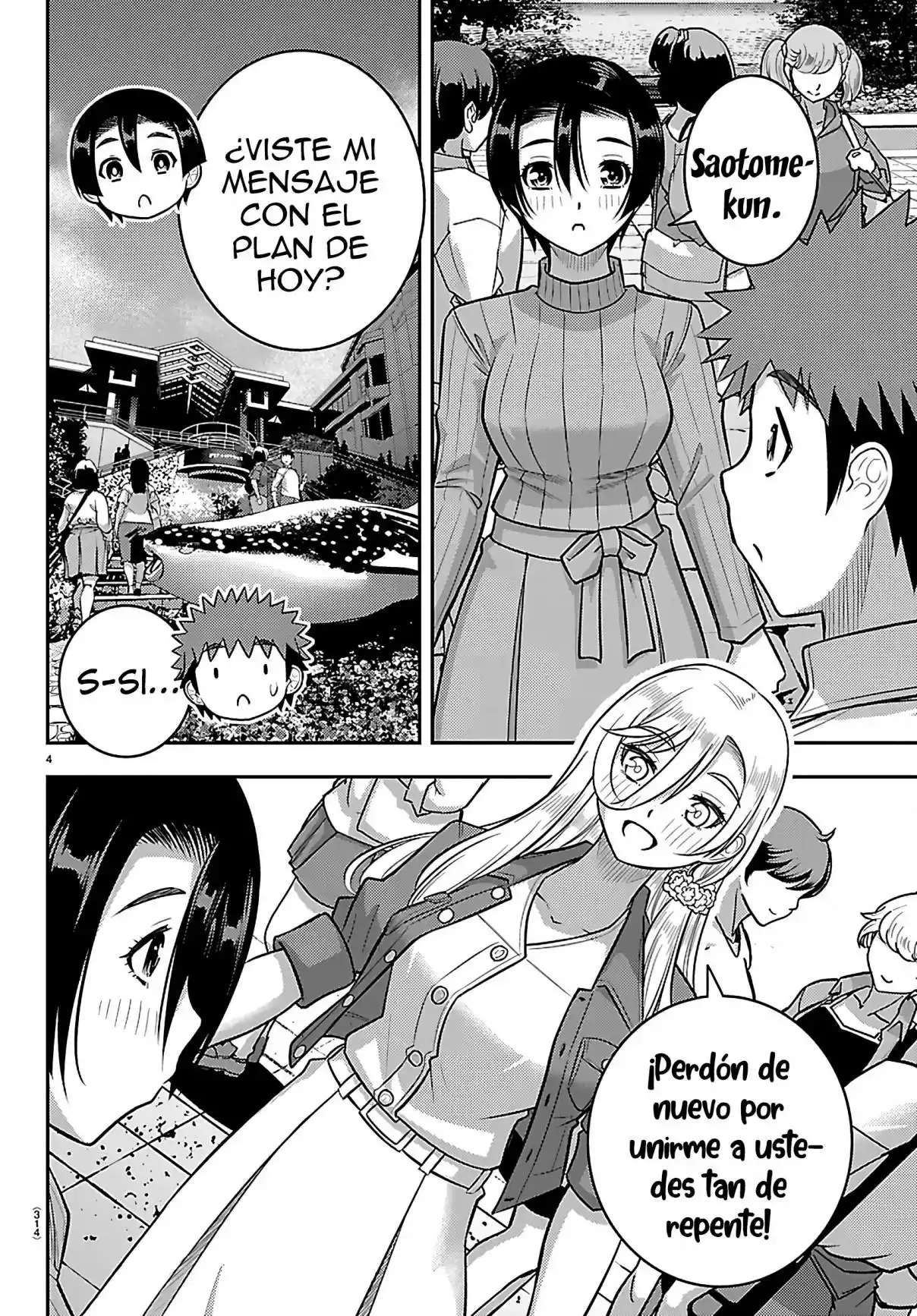 Yankee JK Kuzuhana-chan Capitulo 256 página 4