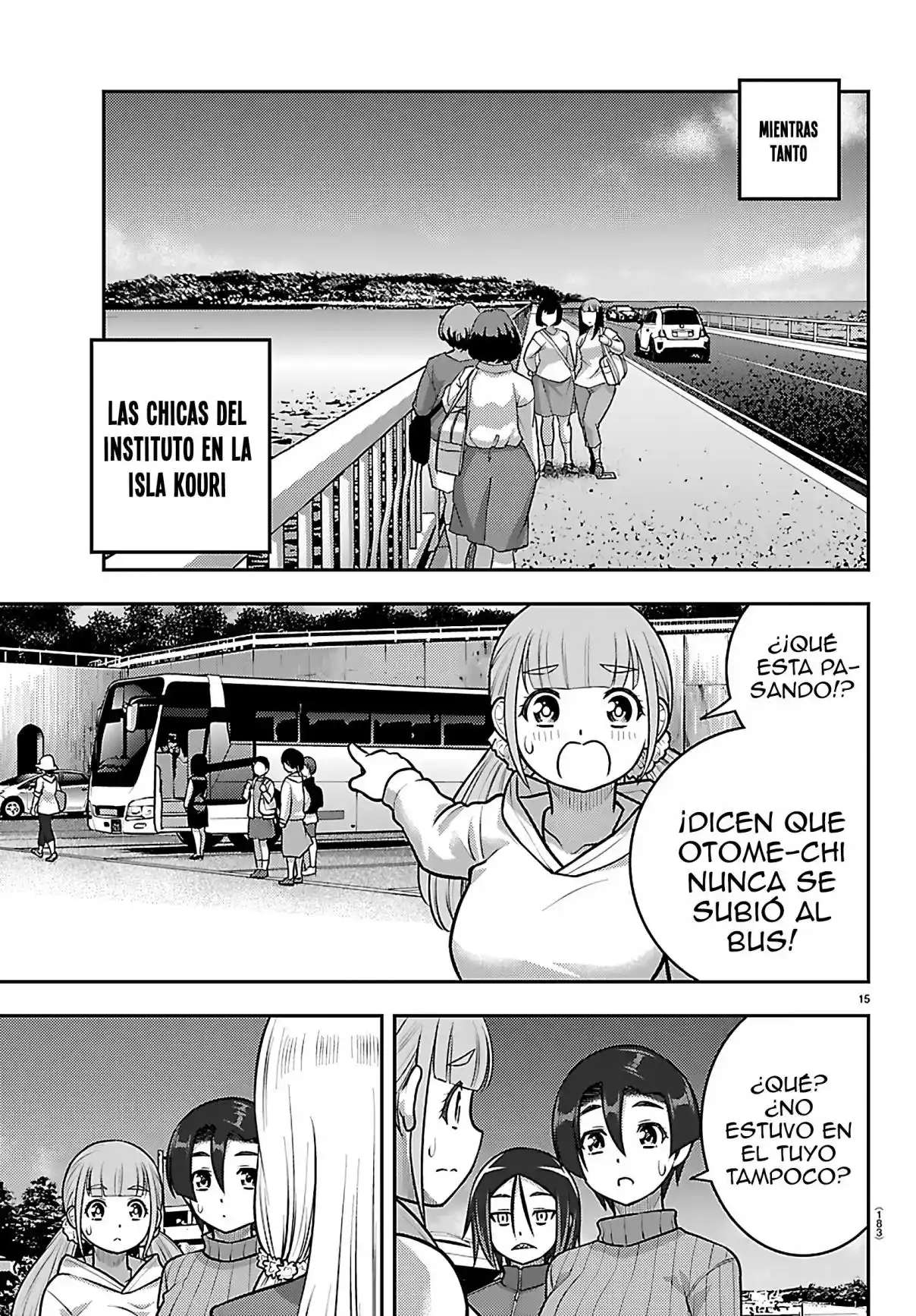 Yankee JK Kuzuhana-chan Capitulo 260 página 15