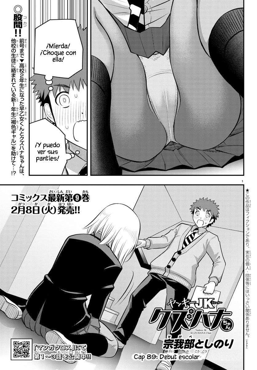 Yankee JK Kuzuhana-chan Capitulo 89 página 2