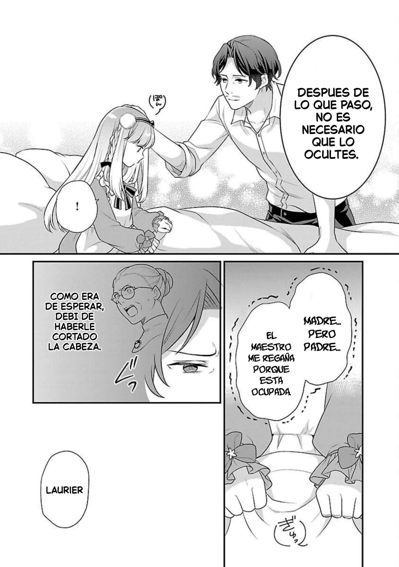 Reencarné como el padre de una joven malvada, así que adoro a mi esposa y a mi hija. Capitulo 1 página 40