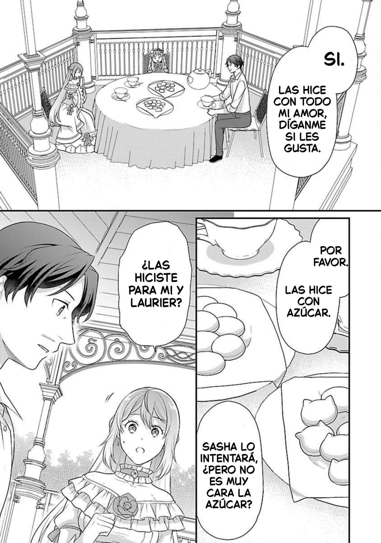 Reencarné como el padre de una joven malvada, así que adoro a mi esposa y a mi hija. Capitulo 2 página 23