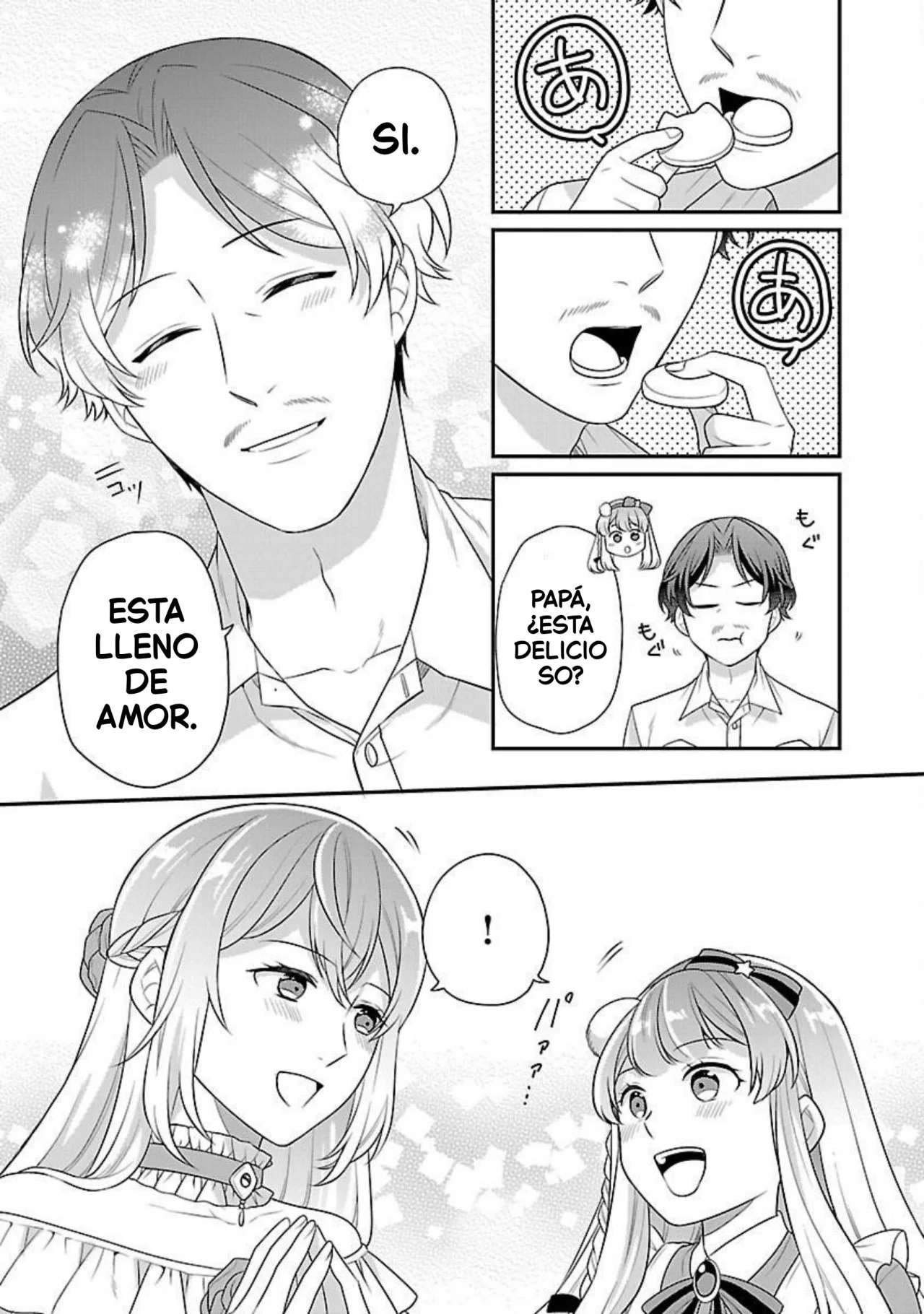 Reencarné como el padre de una joven malvada, así que adoro a mi esposa y a mi hija. Capitulo 2 página 28