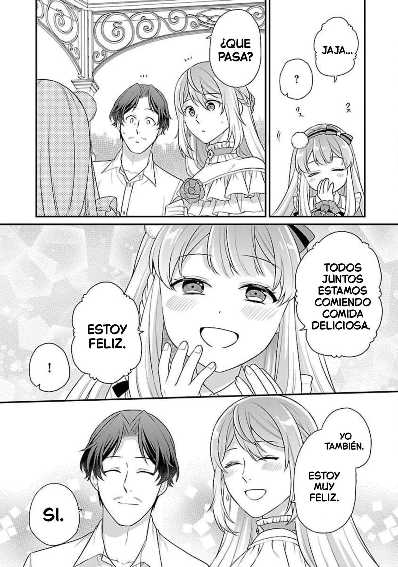 Reencarné como el padre de una joven malvada, así que adoro a mi esposa y a mi hija. Capitulo 2 página 29