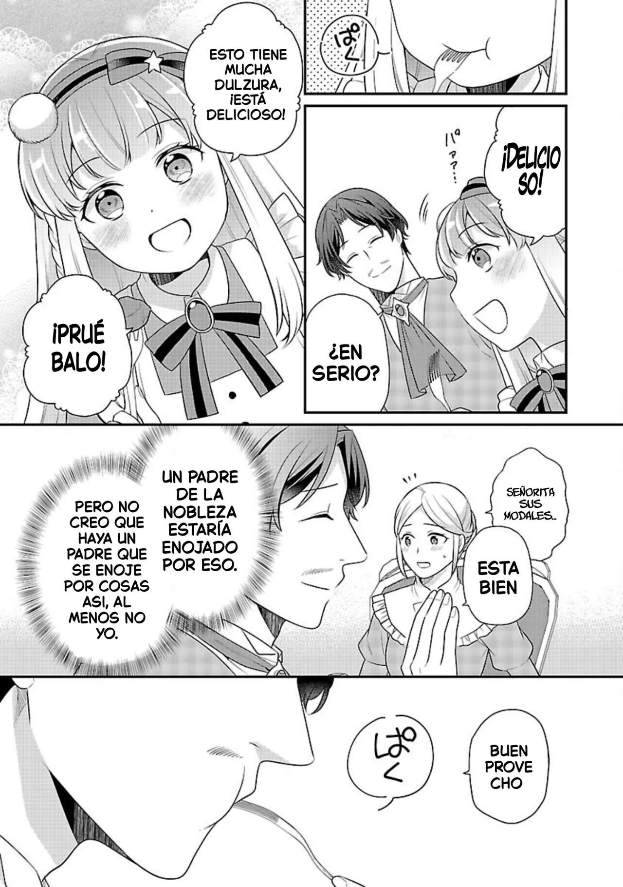 Reencarné como el padre de una joven malvada, así que adoro a mi esposa y a mi hija. Capitulo 7 página 26