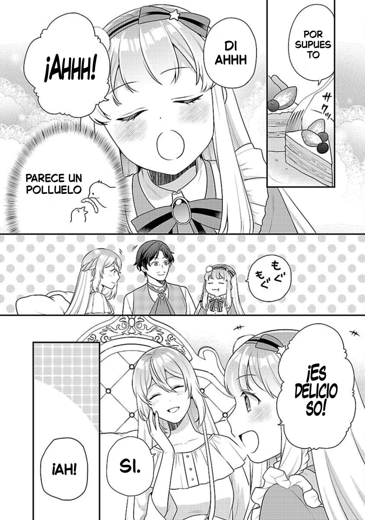 Reencarné como el padre de una joven malvada, así que adoro a mi esposa y a mi hija. Capitulo 8 página 13