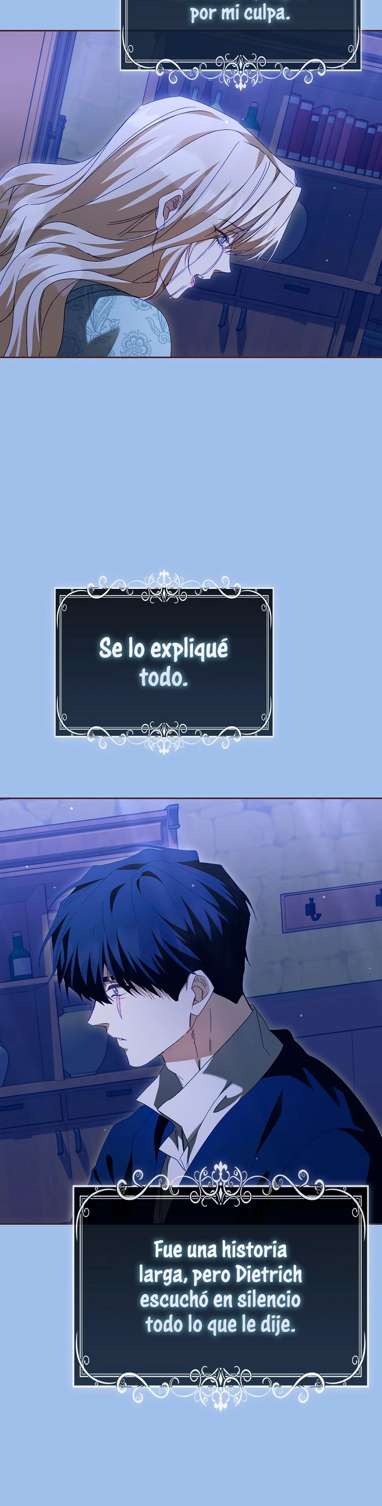 Confinada Junto Con El Protagonista Masculino De Un Juego De Terror Capitulo 100 página 19